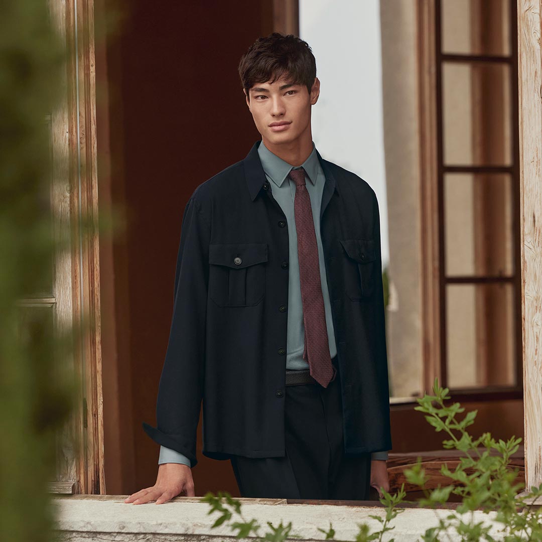 Canali Suit and Tie