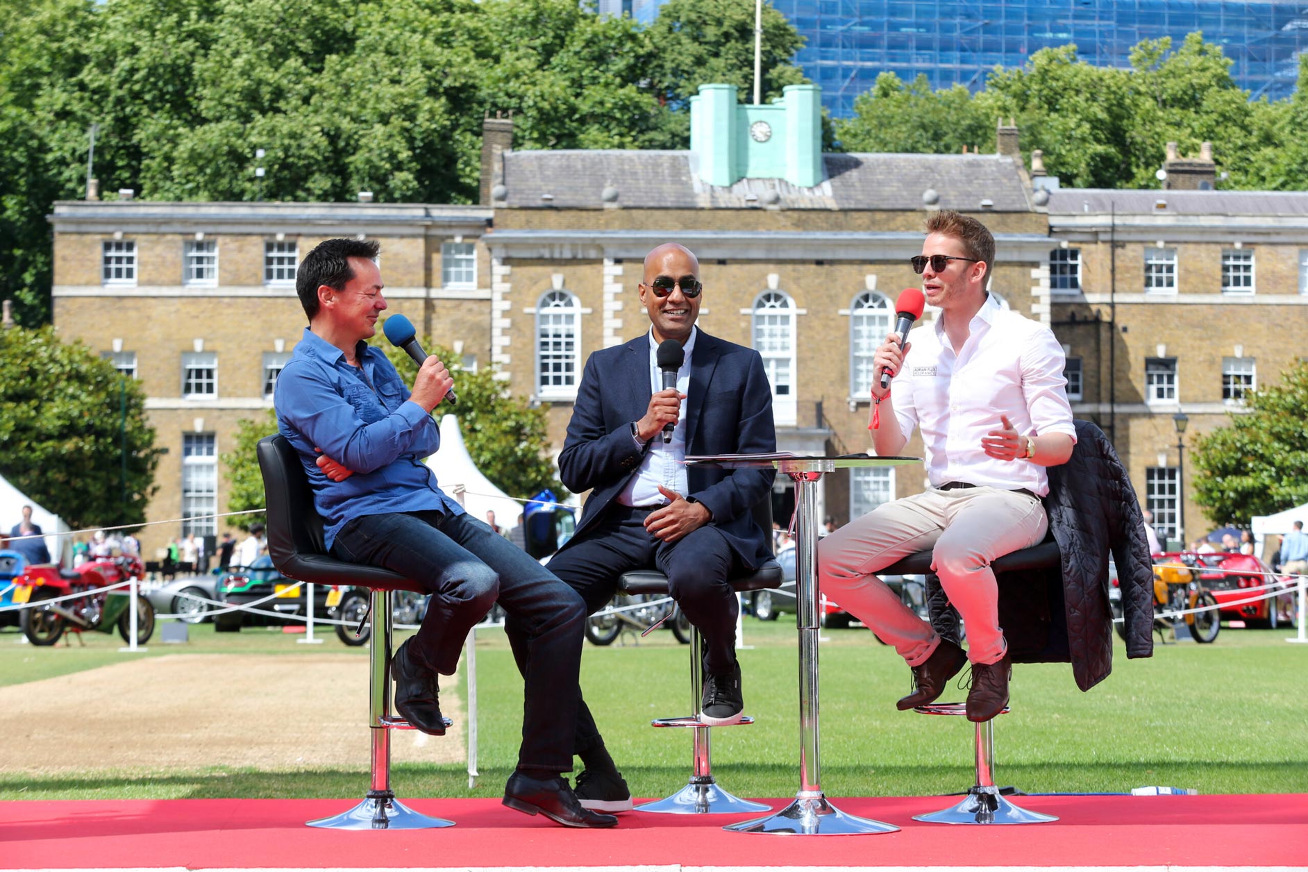 Interview with Iwan Thomas, Vicki Butler-Henderson and the Stig
