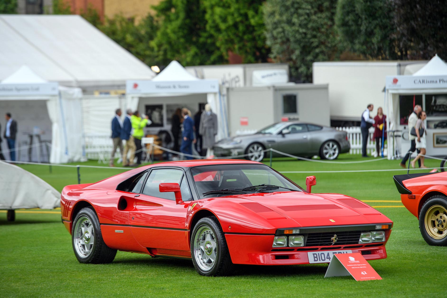 Ferrari at London Concours