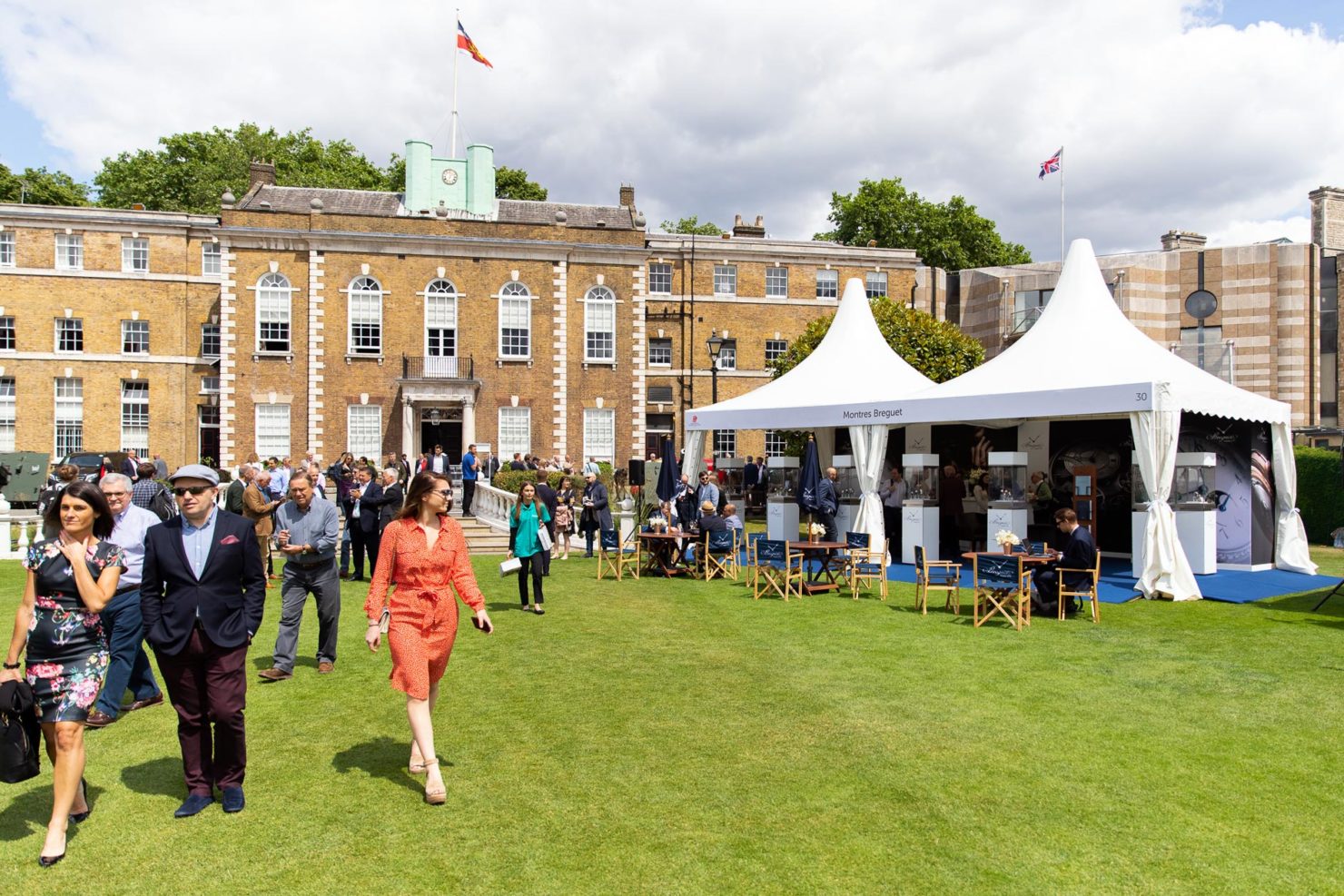 Montres Breguet Tent at London Concours