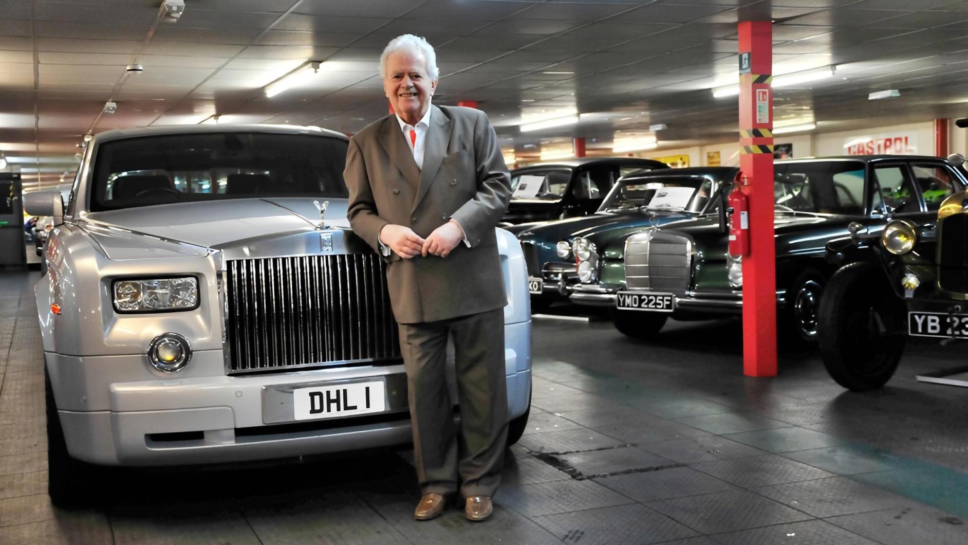 Rodger Dudding and his Car Collection