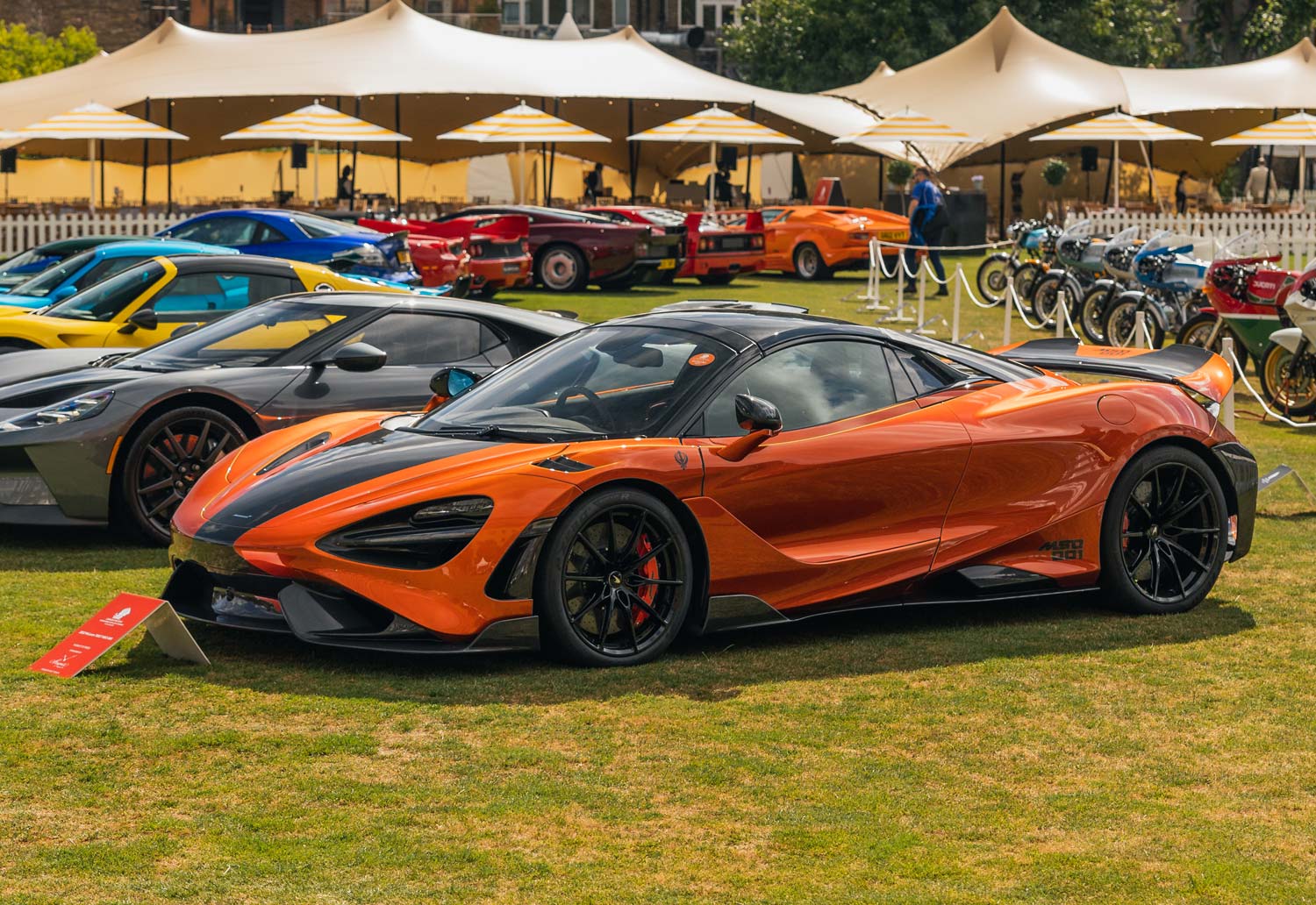 McLaren Day Orange McLaren Black Stripe