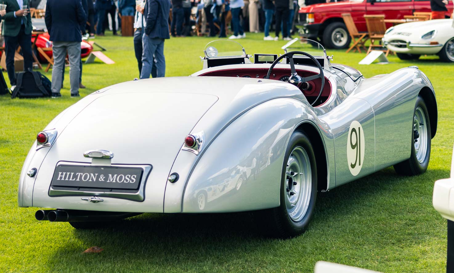 London Concours Jaguar XK Silver