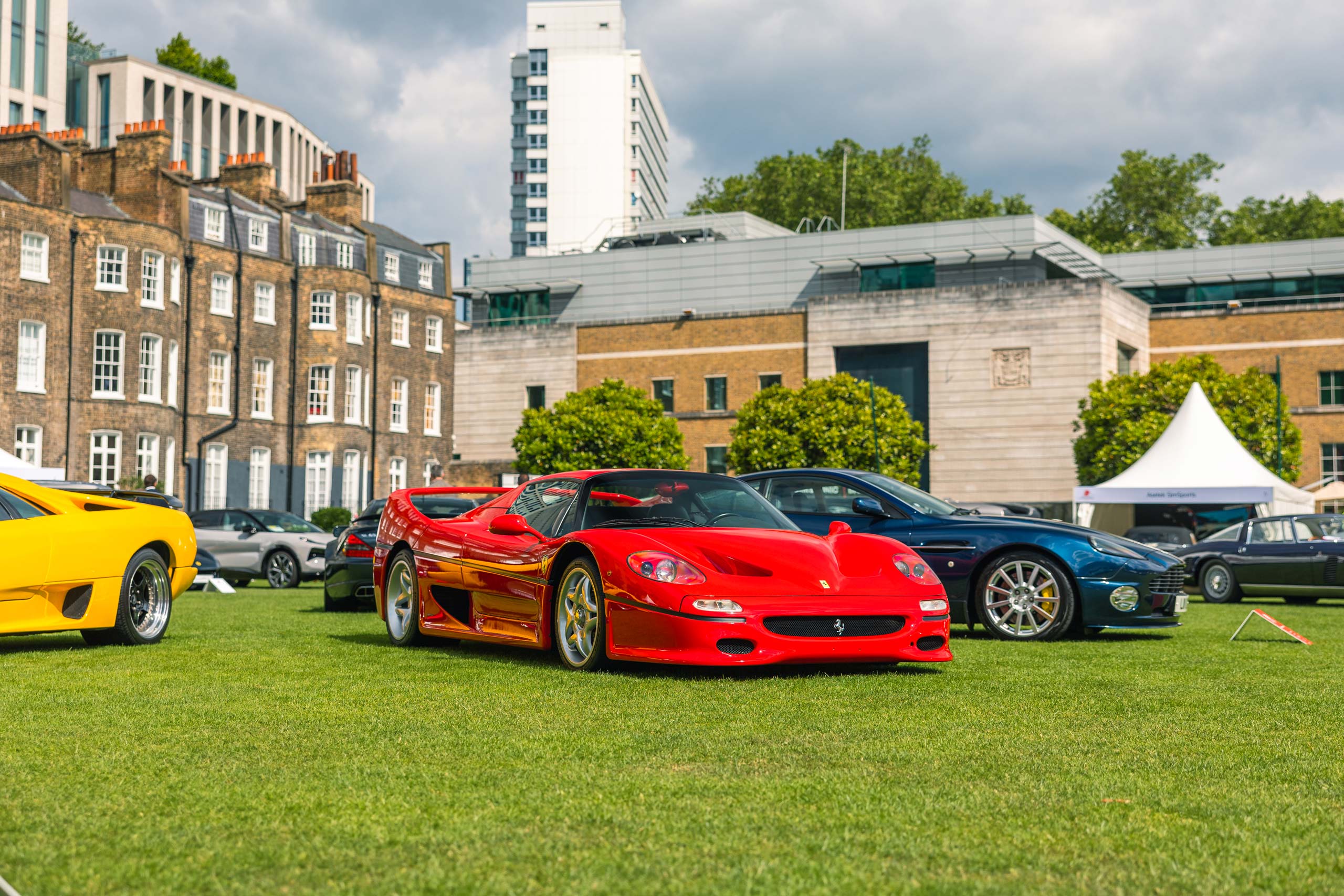 London Concours Supercar F50 Header