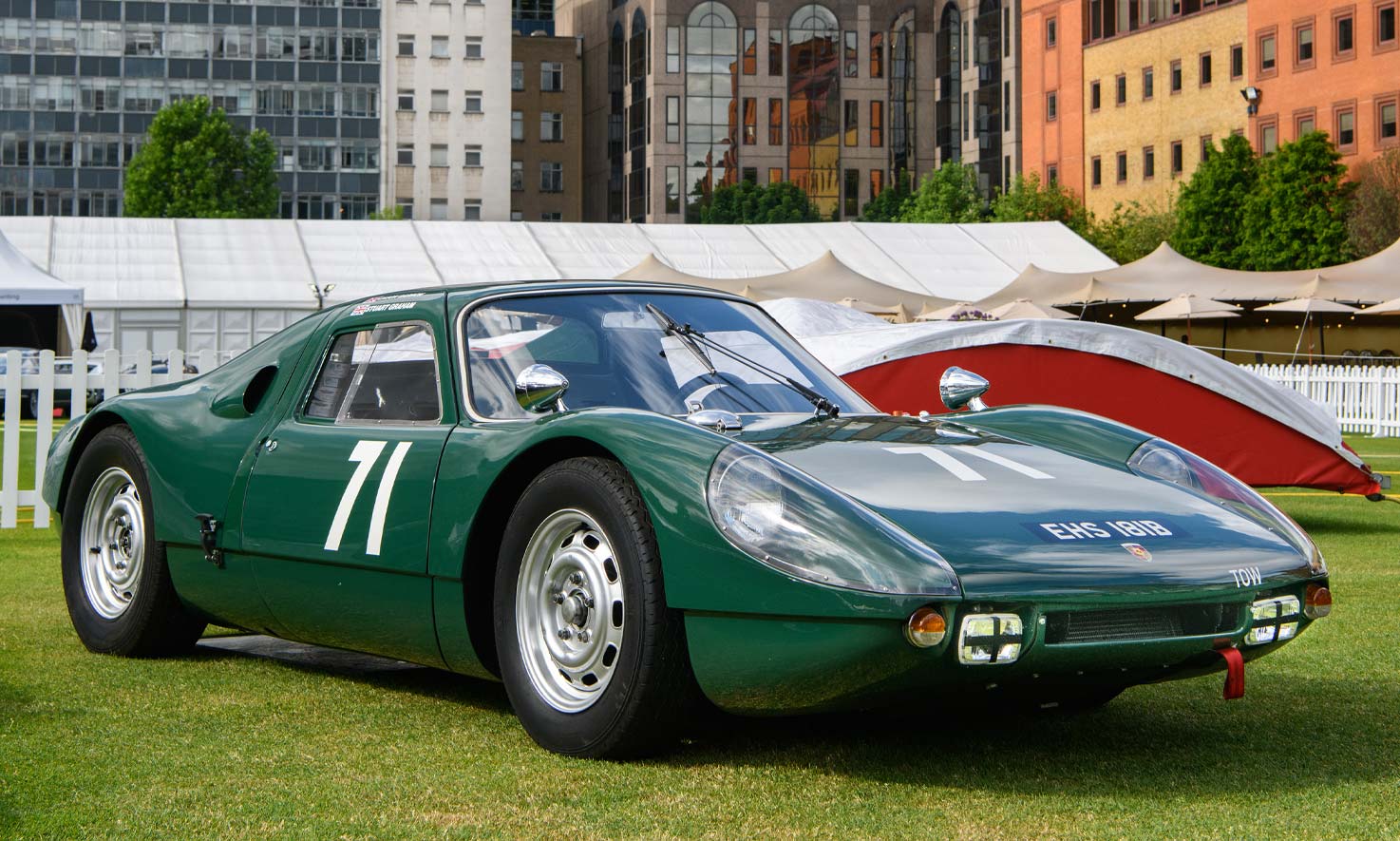 London Concours Green Porsche