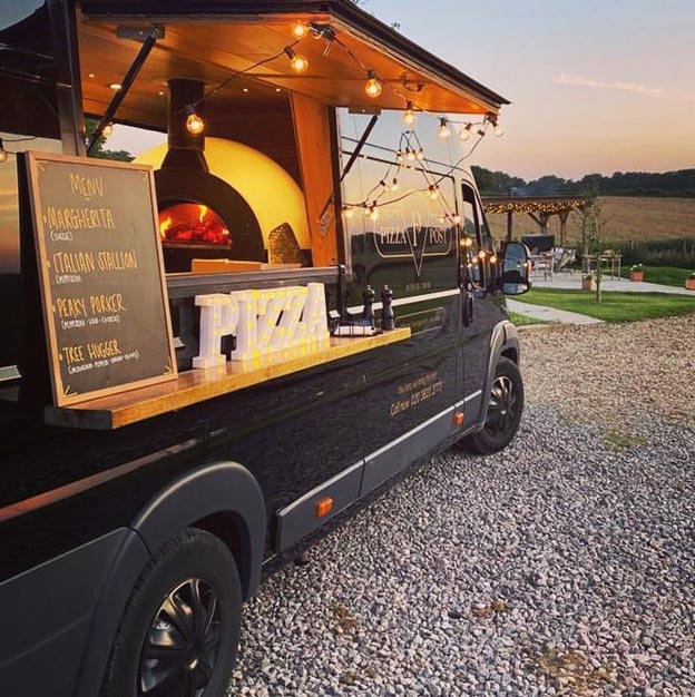 Pizza Post Van